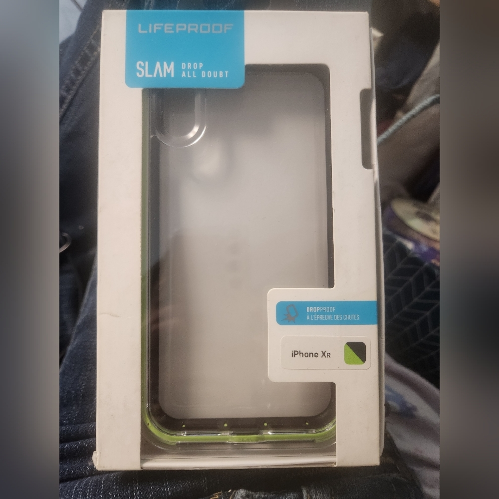 OtterBox SLAM Series Case for iPhone Xr - Green and Clear